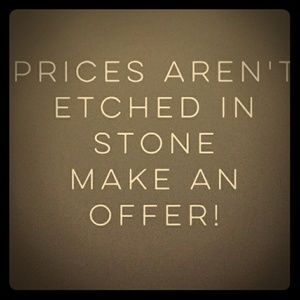 All offers considered. Its a good day.